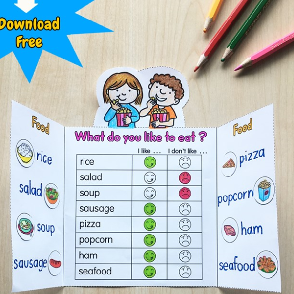 شغلانتى Download I Like I Don T Like Pdf Amazing Worksheet