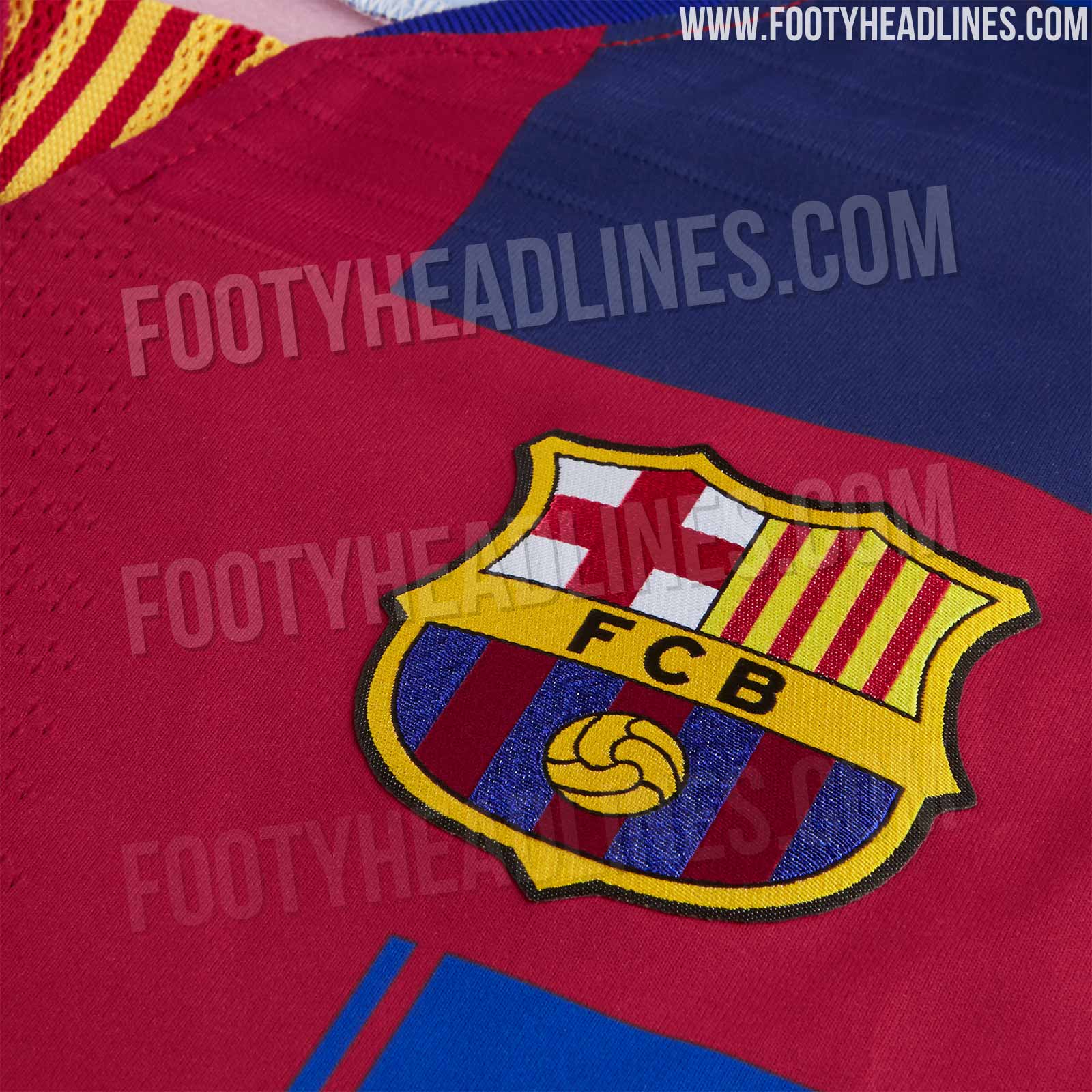 Nike FC Barcelona What The 20th Jersey Released - Headlines