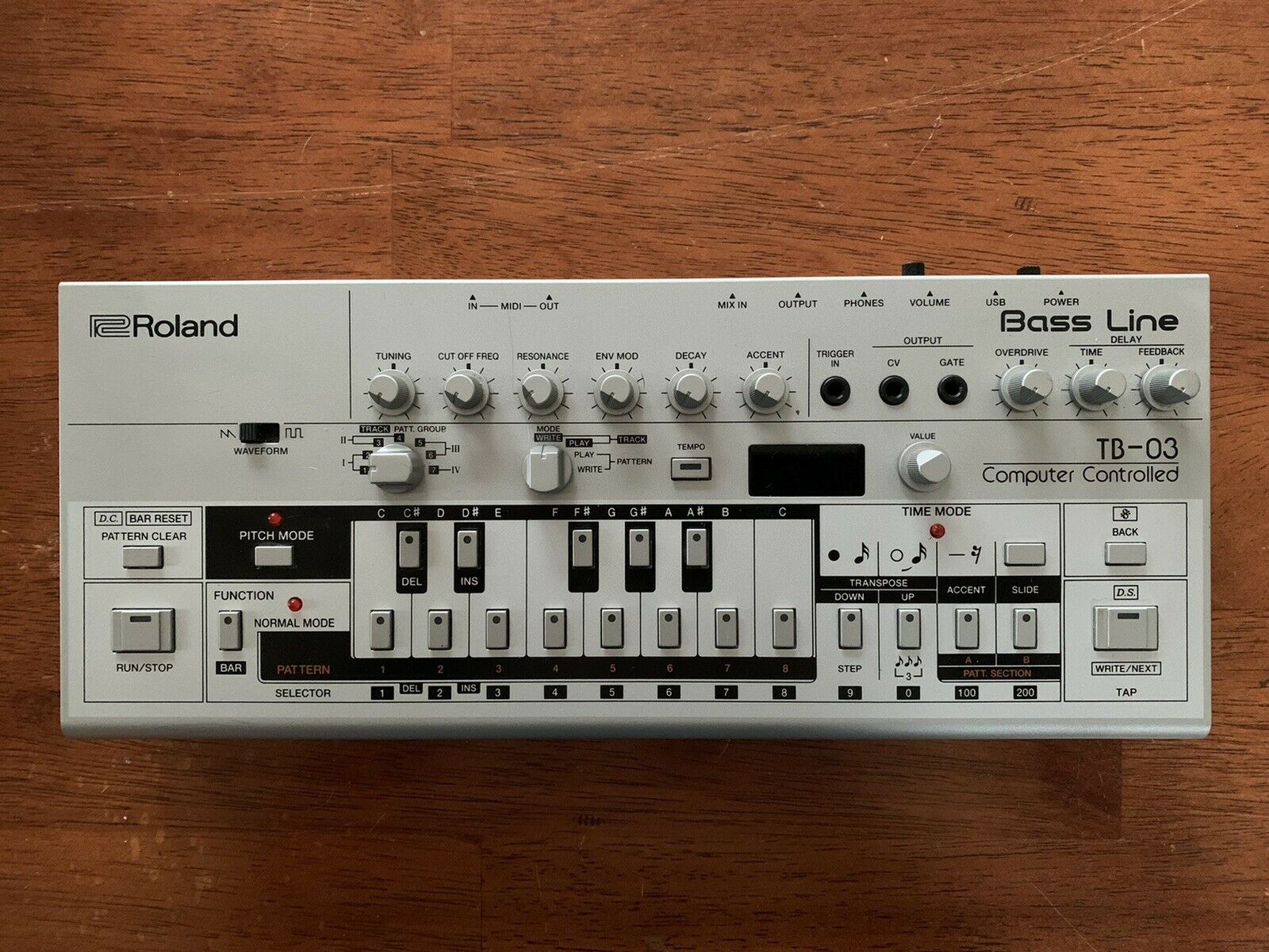 MATRIXSYNTH Roland TB03 Bass Line Sound Module Synthesizer w