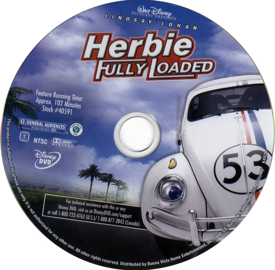 Cdcovers Brasil Capas Para DVDs e CDs Grátis Herbie Fully Loaded