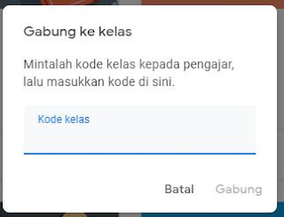 Cara Siswa Bergabung Di Kelas Online Google Classroom