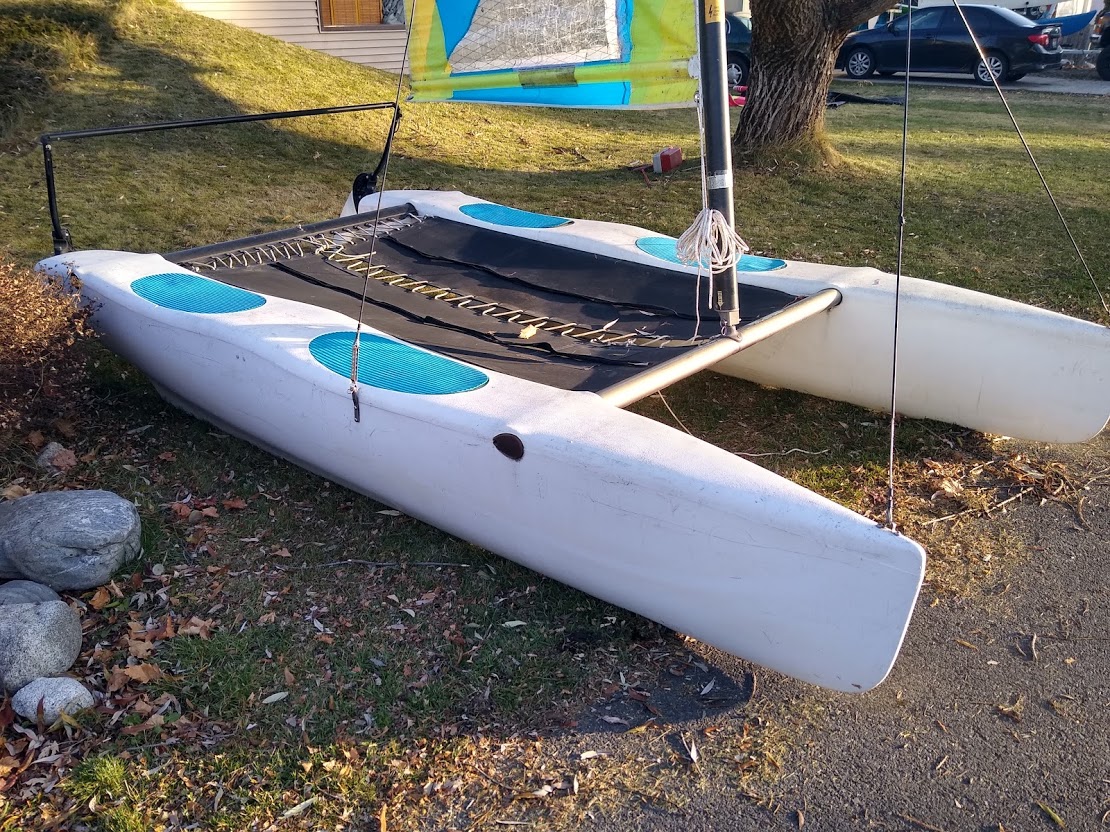 FunToSail: Used Hobie Wave catamaran For Sale!