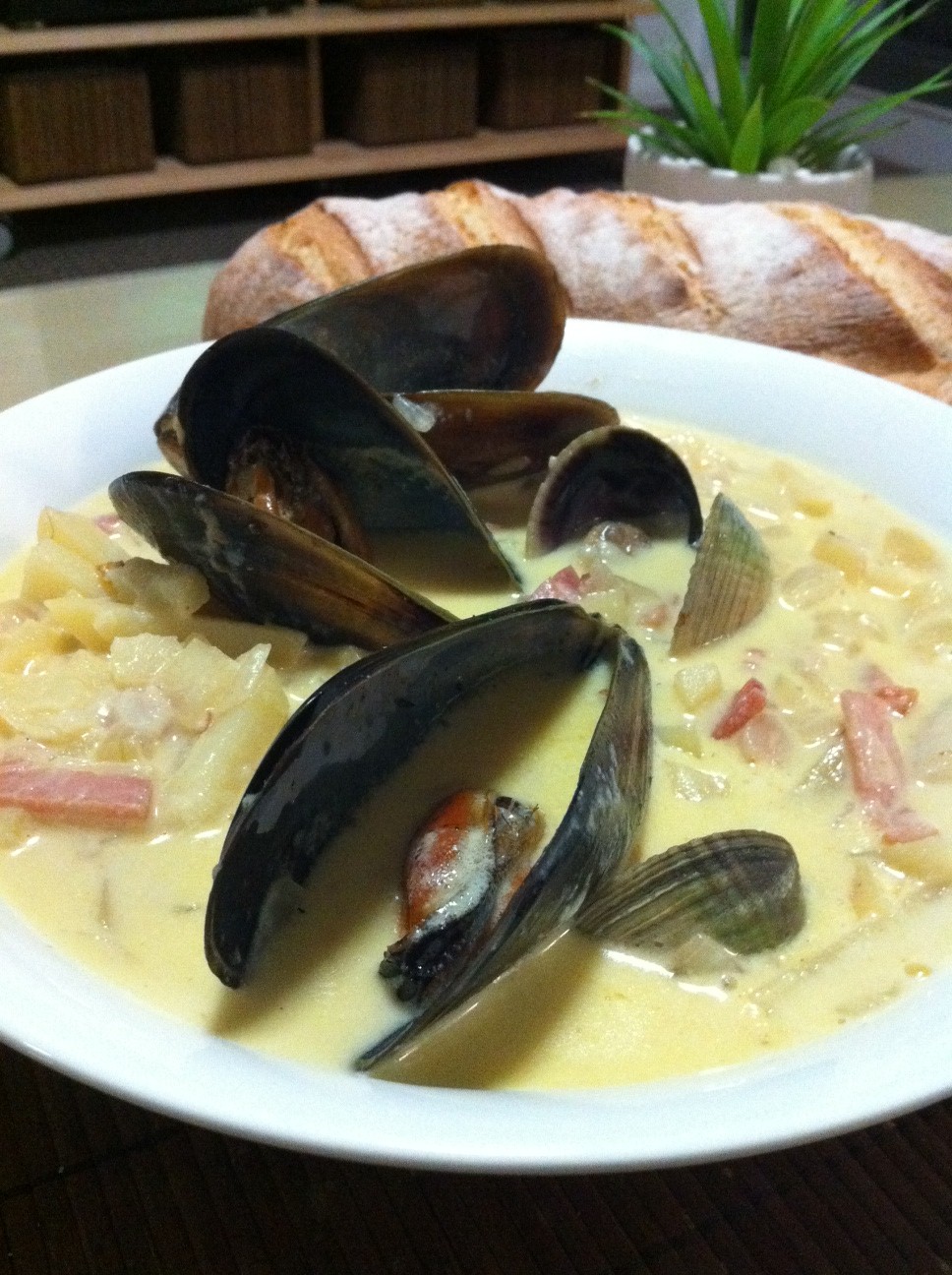 Dishing Up The World: Shellfish Chowder