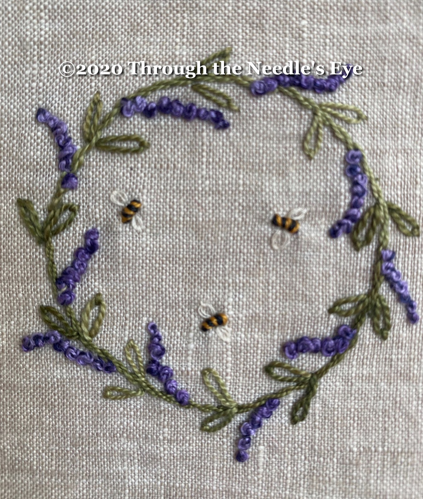 How to embroider a simple cross stitch lavender bag — Sum of their Stories  Craft Blog