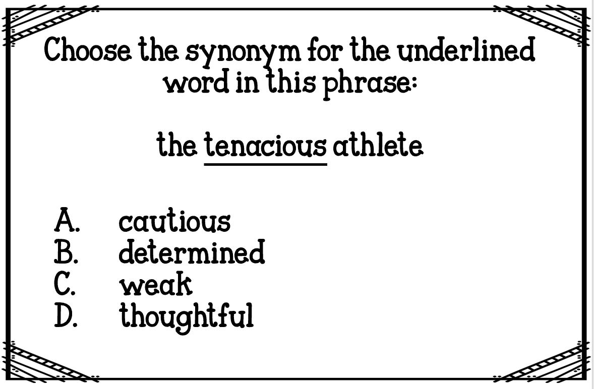 Testtaking Strategies Synonyms and Antonyms (A FREE Lesson!) Upper