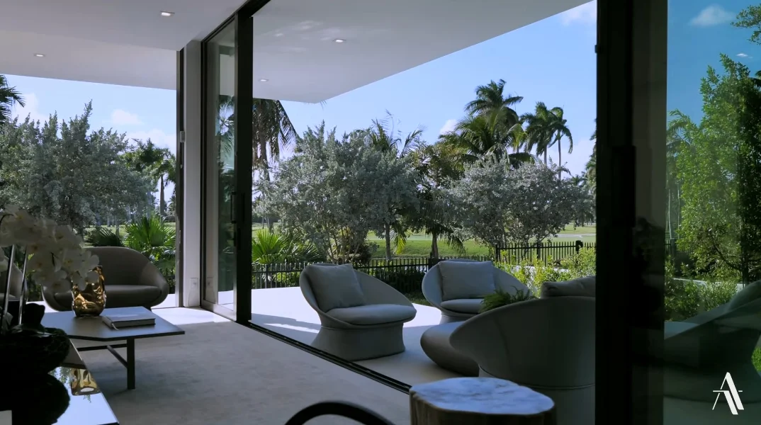 57 Interior Photos vs. 5780 La Gorce Dr, Miami Beach, FL Luxury Contemporary House Tour