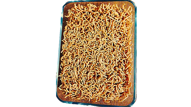 Sev is the crispy fry item made from gram flour
