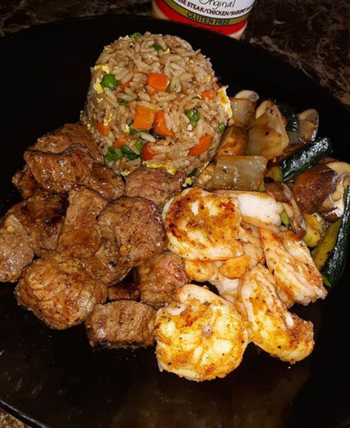 Homemade Hibachi Dinner