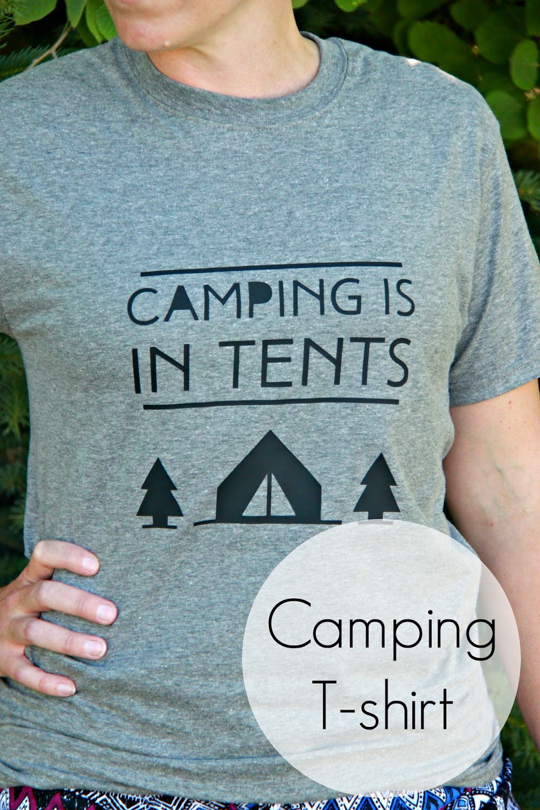 Larissa Another Day: Camping Is In Tents T-Shirt