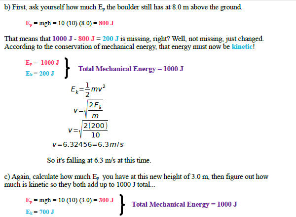 Conservation of energy,mechanical energy, conservatives force,work done on or by system,