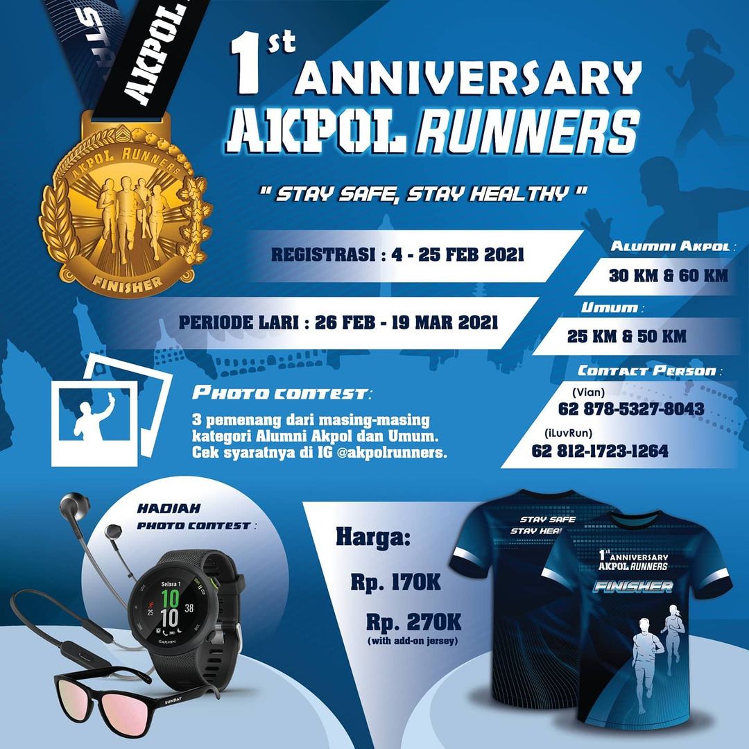 🔍 Akpol Runners 1st Anniversary • 2021 Akpol Runners 1st Anniversary • 2021