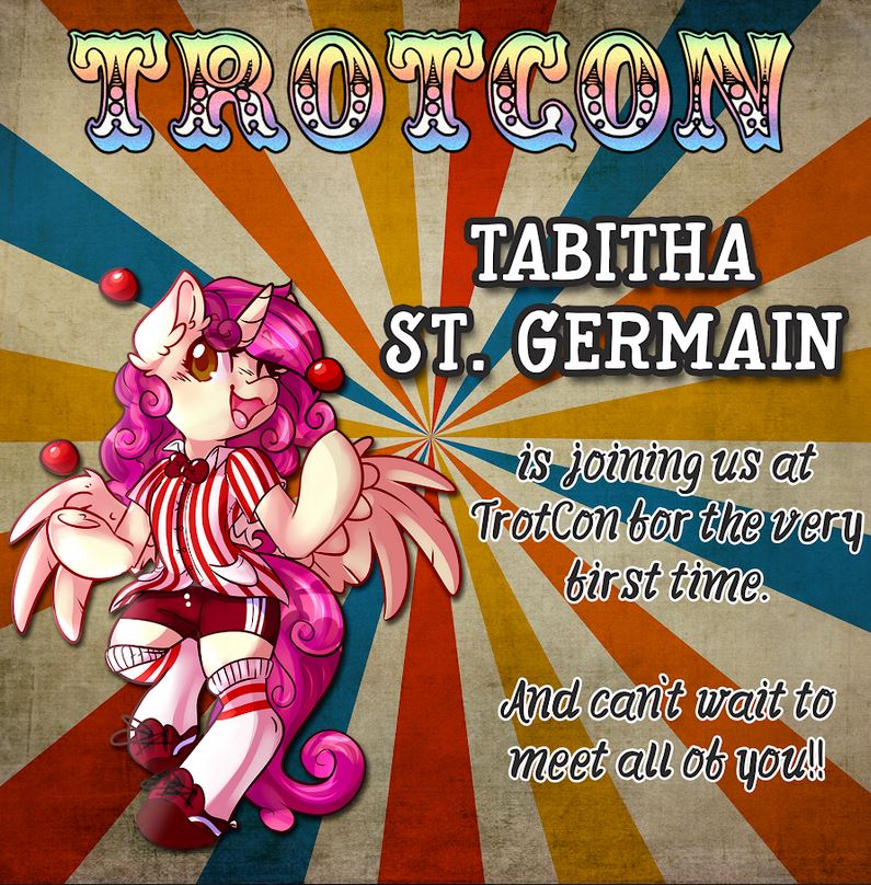Equestria Daily - MLP Stuff!: TrotCon Announces Tabitha St. Germain for ...