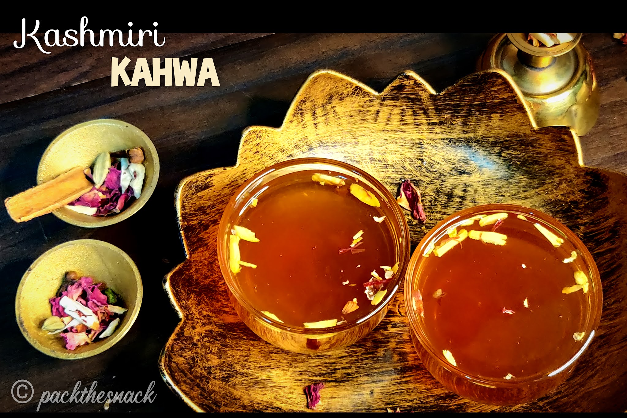 Traditional Kashmiri Kahwa recipe How to make perfect Kahwa Tea