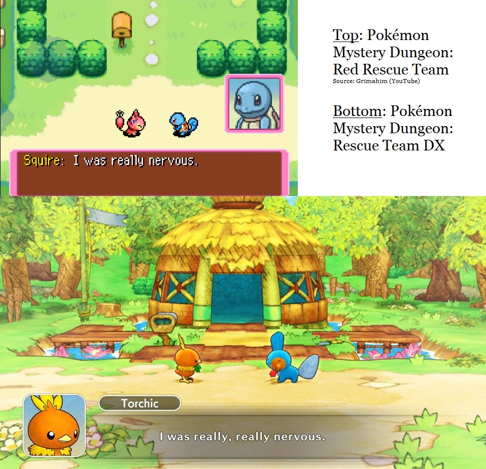 KoopaTV: Impressions on the Pokémon Mystery Dungeon: Rescue Team DX  Announcement and Demo