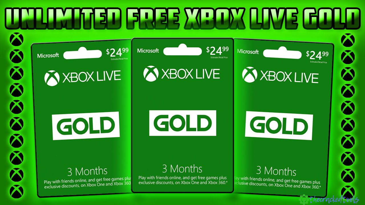 Get FREE eBook How to get Unlimited Xbox Live The Cracked Tools