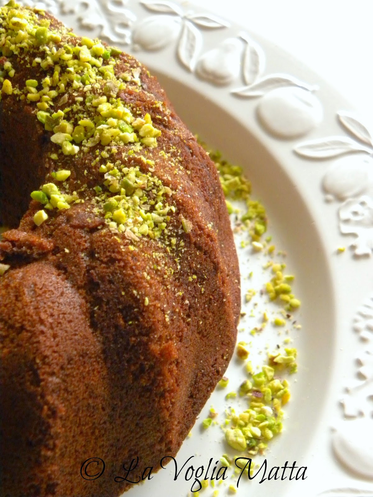 ciambella al latte caldo e cacao