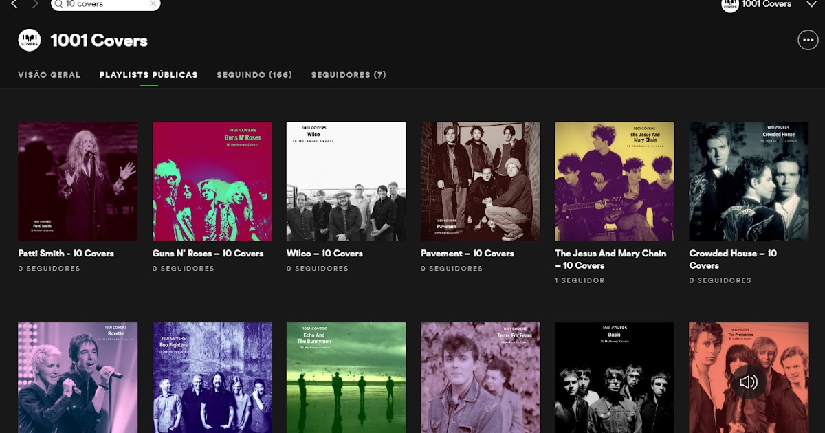 Cover Playlist 10 Covers Spotify