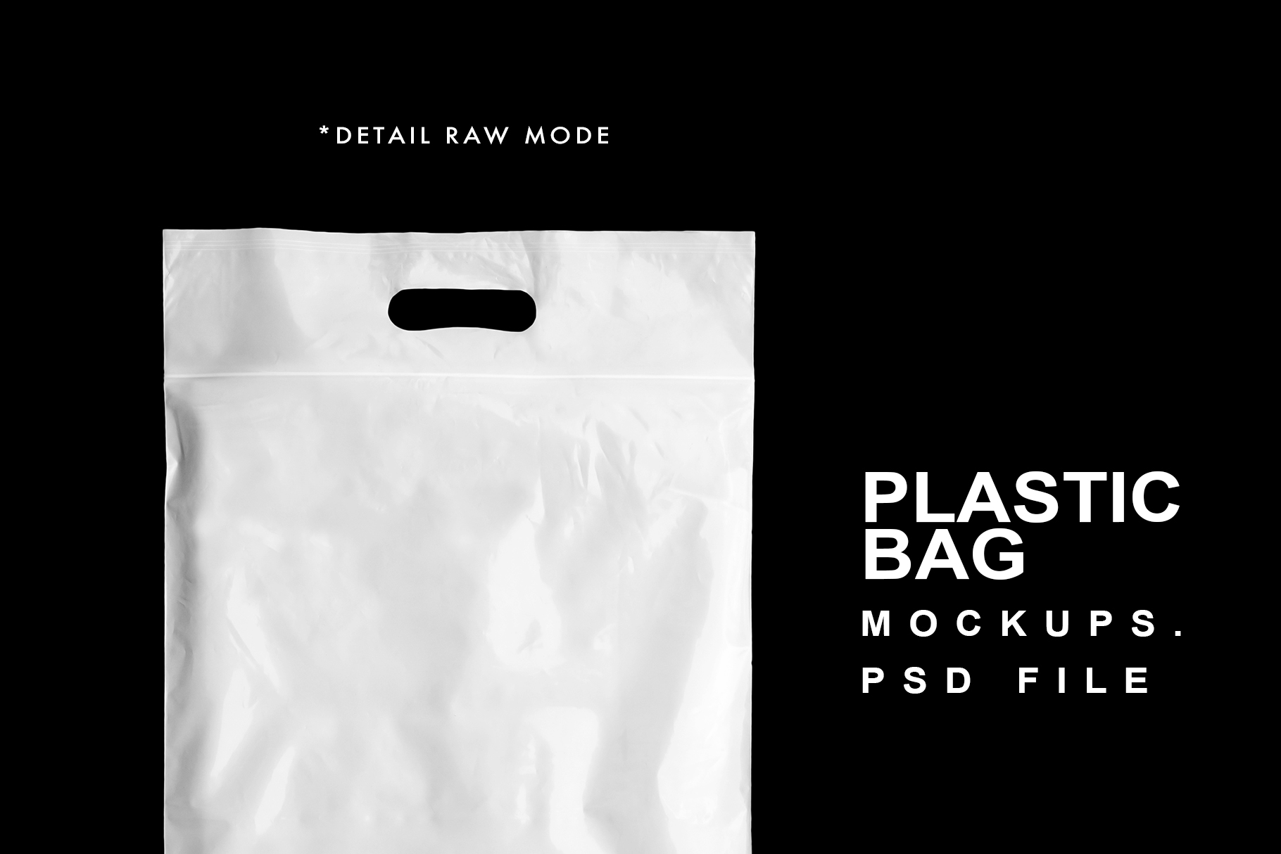 Free Download Plastic Bag Mockups Photoshop Template Psd File