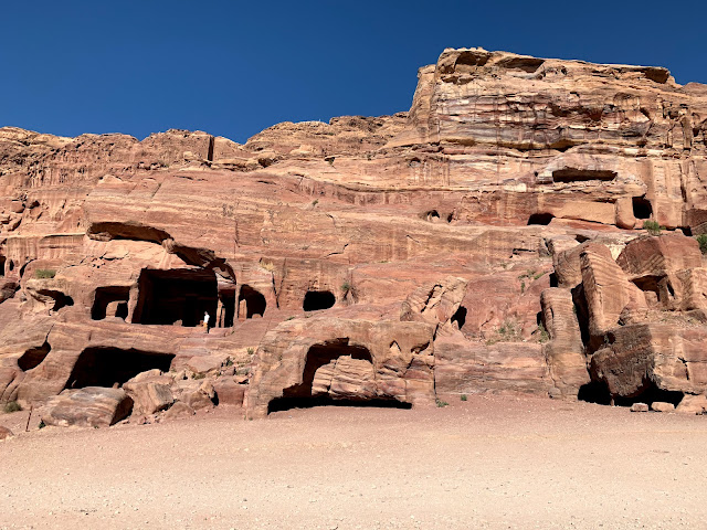 Tumbas en las laderas de los Jebel. Petra. Petra_Guia_Jordania