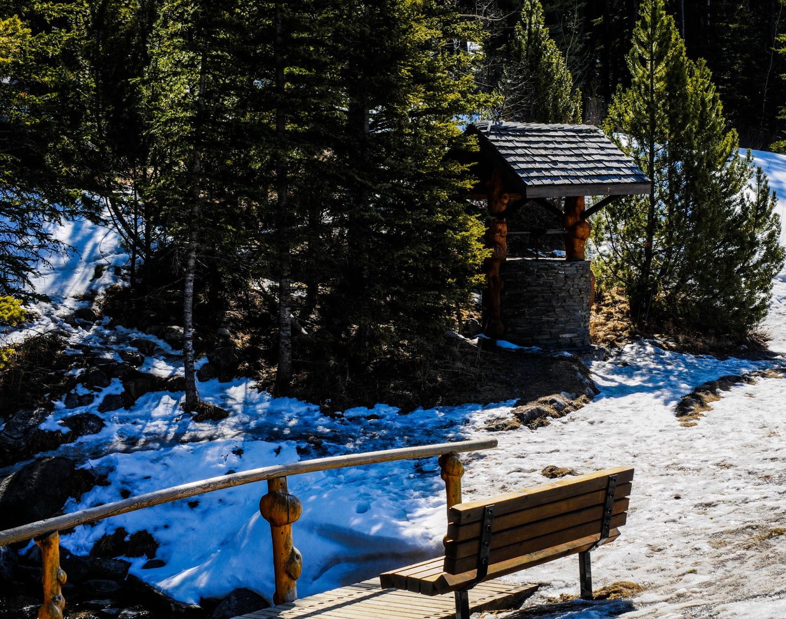 Waterfalls Alberta O'Shaughnessy Falls