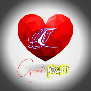 T letter good night images