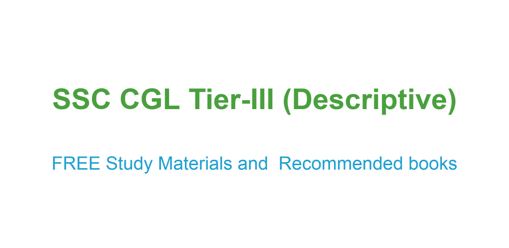 Ssc Cgl 2014 Study Material Pdf