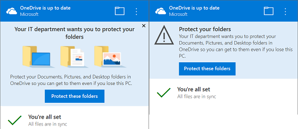 Cómo usar la función Mover carpeta conocida en OneDrive