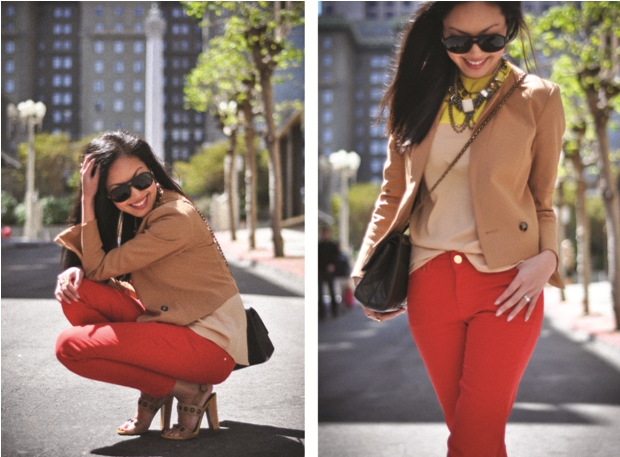 Wearing Now: Red Pants – 9to5chic