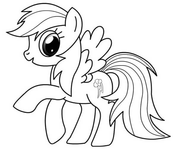 gambar kuda poni untuk mewarnai | mari mewarnai gambar