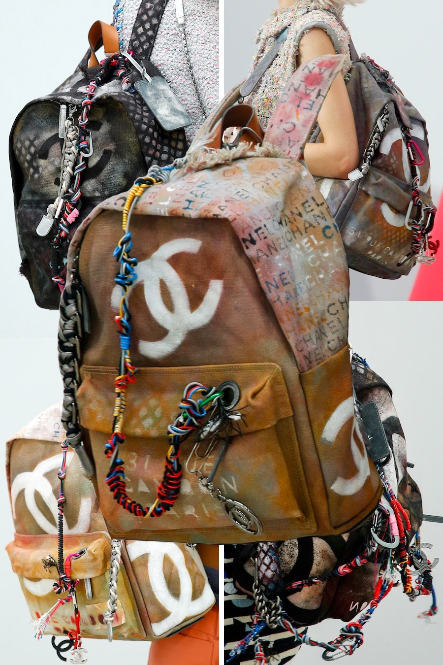 ROS.E.: The Chanel S/S14 Graffiti Backpack