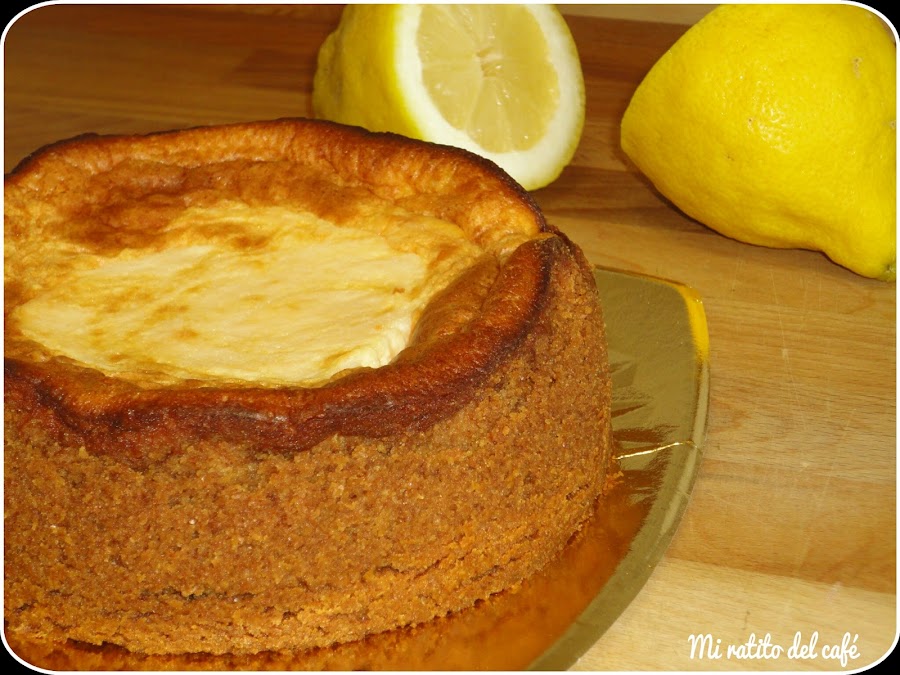 Tarta de limón y galleta