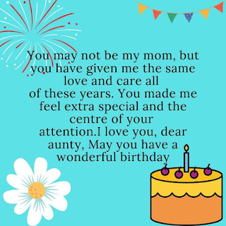 best birthday wishes for aunty