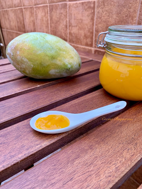 Mermelada de mango sin azúcar