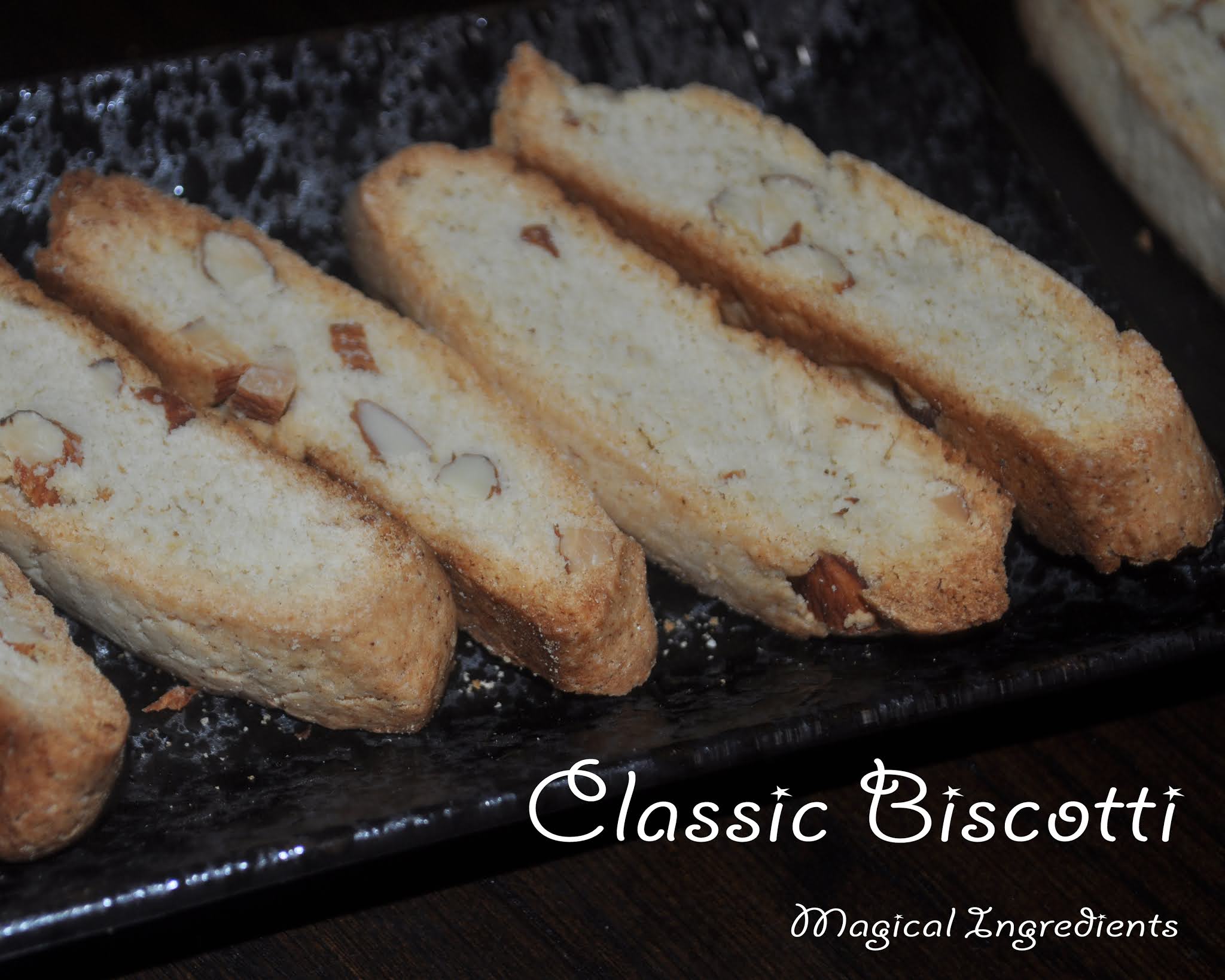 Eggless Classic Biscotti Magical Ingredients