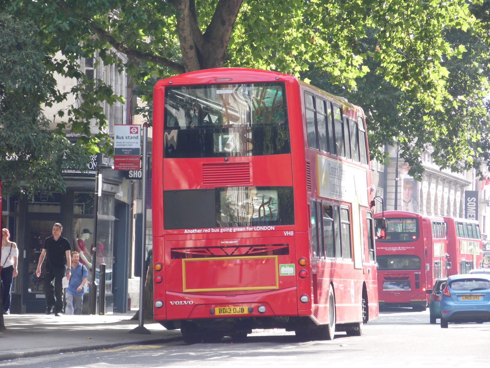 Tom London & Surrey Bus Blog: Route 13 Observations