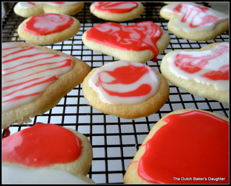 The Dutch Baker's Daughter Valentine Cookies