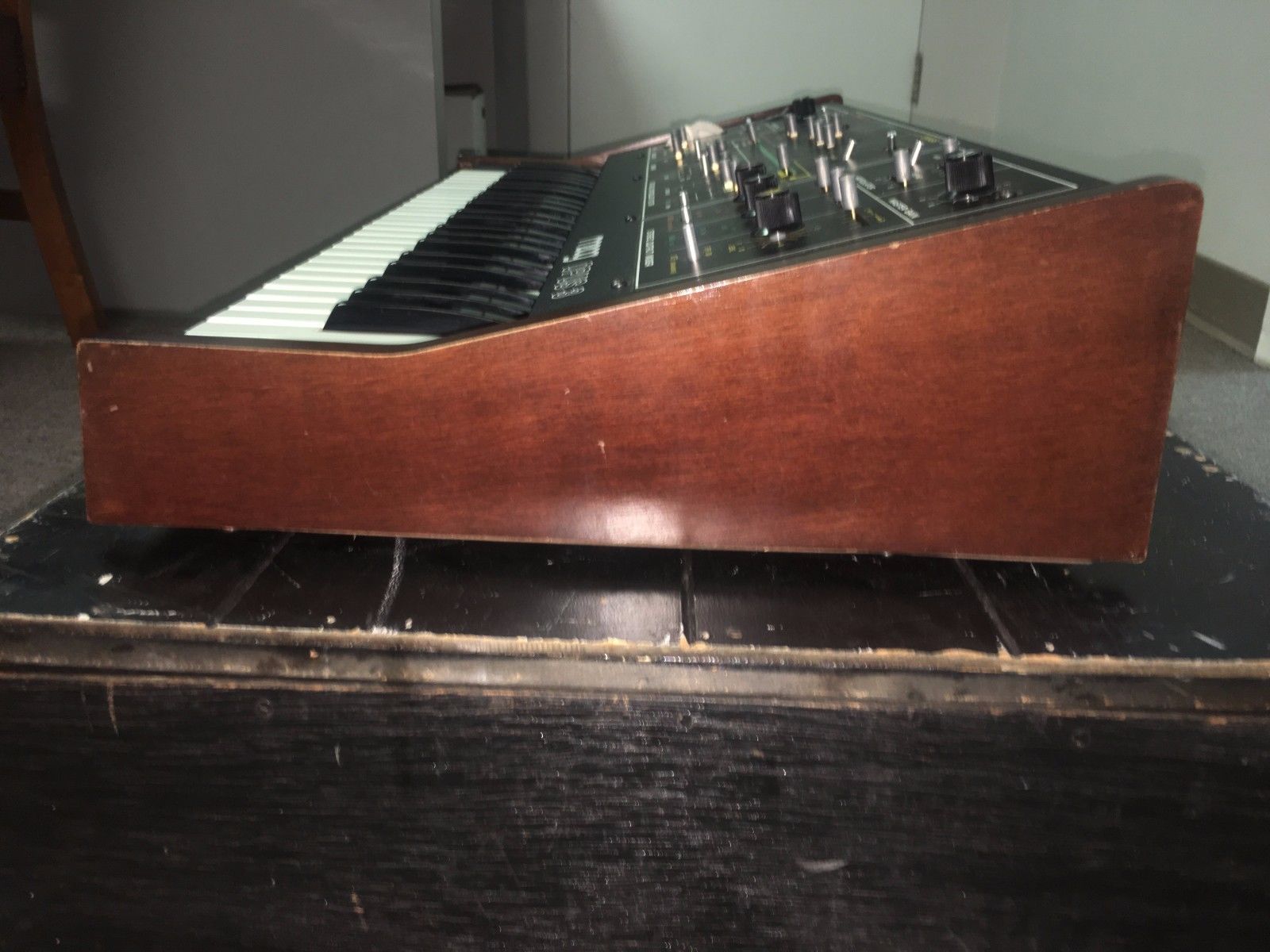 MATRIXSYNTH Moog Opus 3 Vintage Synthesizer w/ Original Manual & Wood Case SN 2177