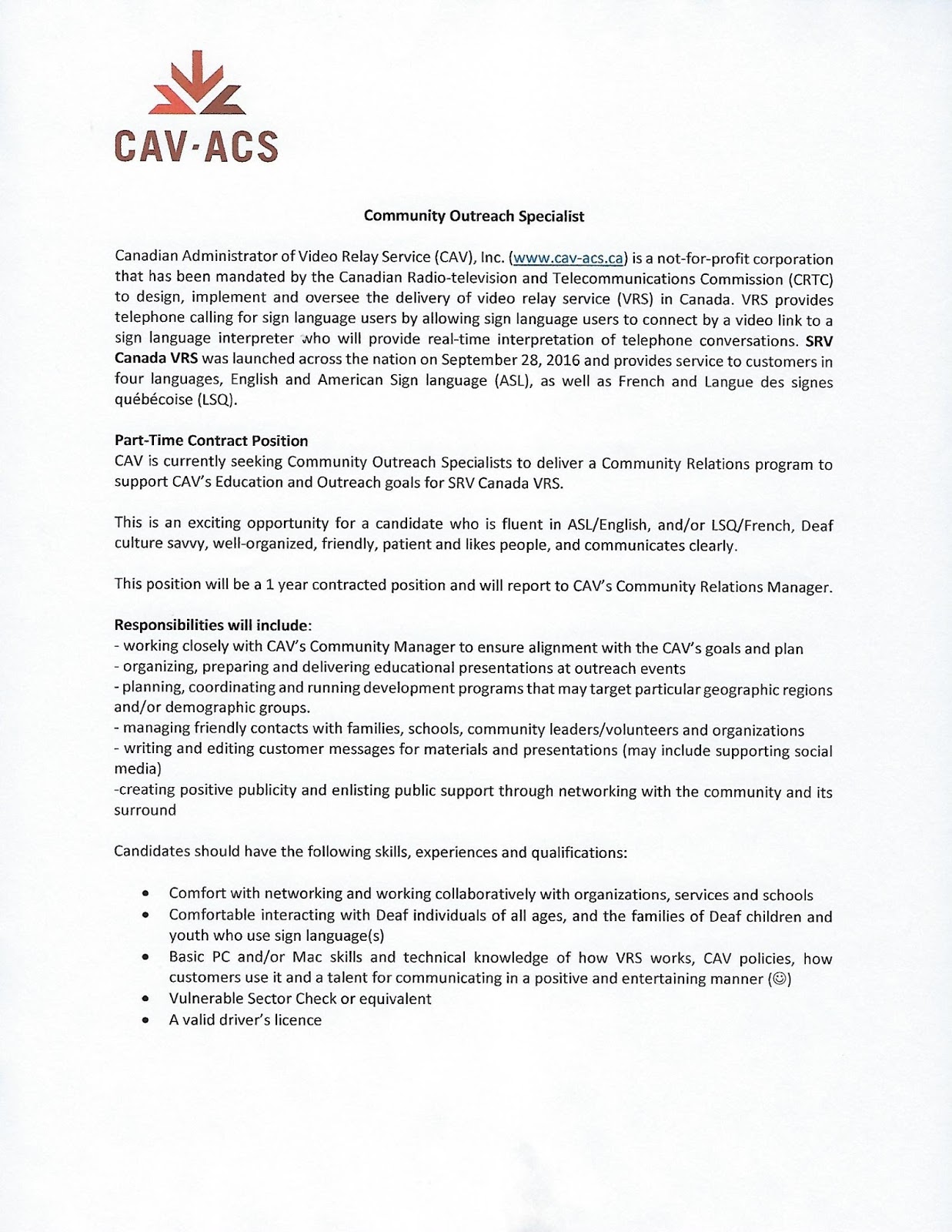 careers working with the deaf
