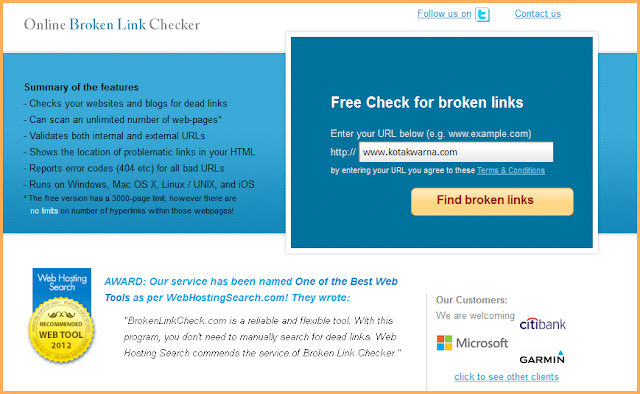 Cara Memeriksa Broken Link di Blog Dengan Mudah