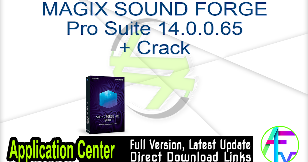 magix sound forge pro 11 crack magix sound forge pro 11 crack