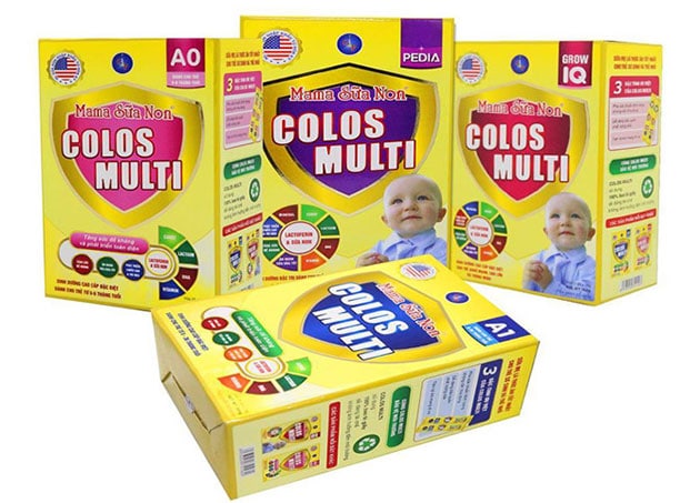 Sữa non Mama Colos Multi có mấy loại