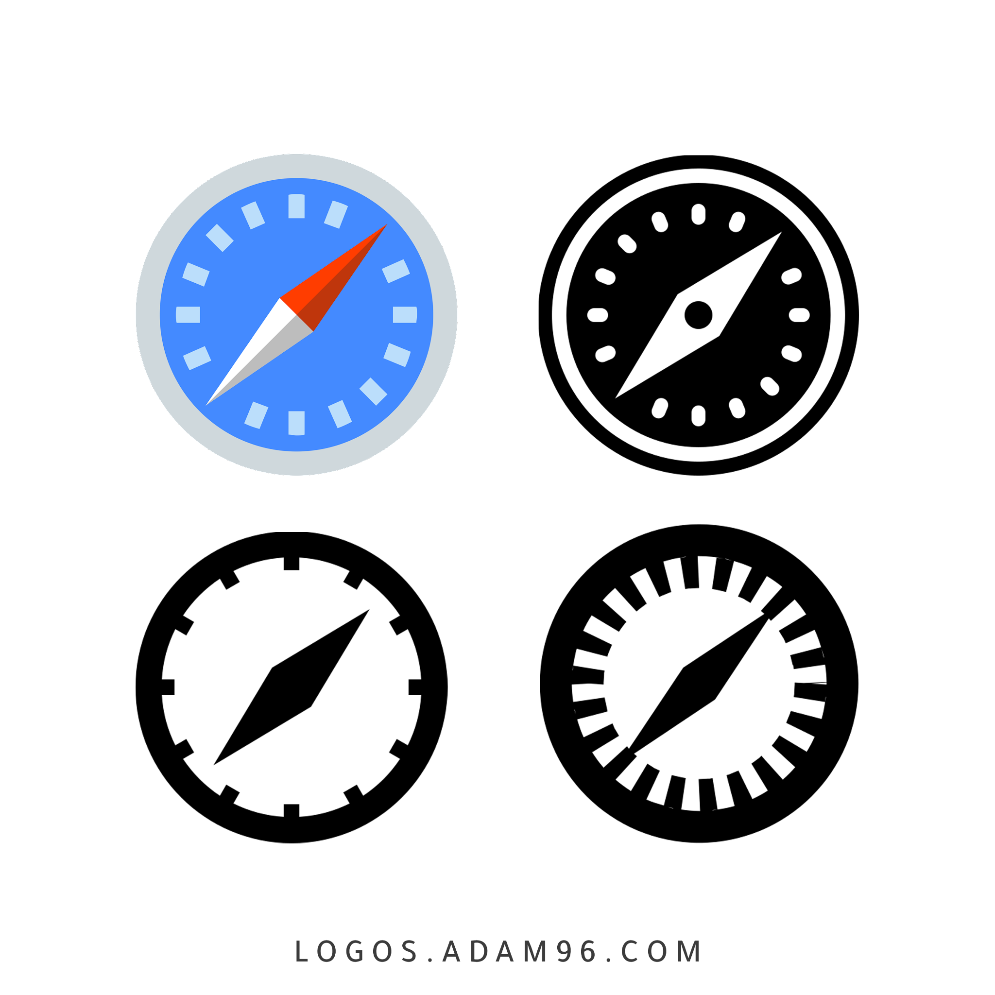 Download Safari Icon Black Icons icons8 Free