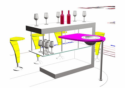 Trabajo en Forja - Botellero en Forja en Madrid - Diseño