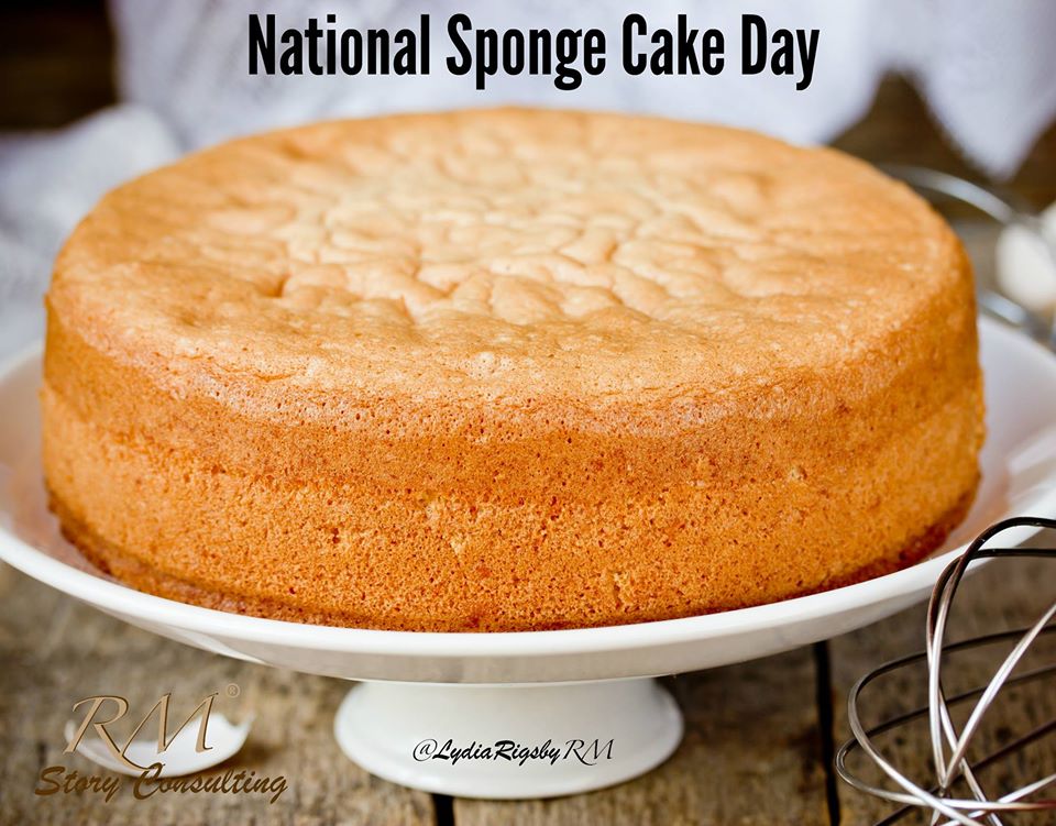 National Sponge Cake Day