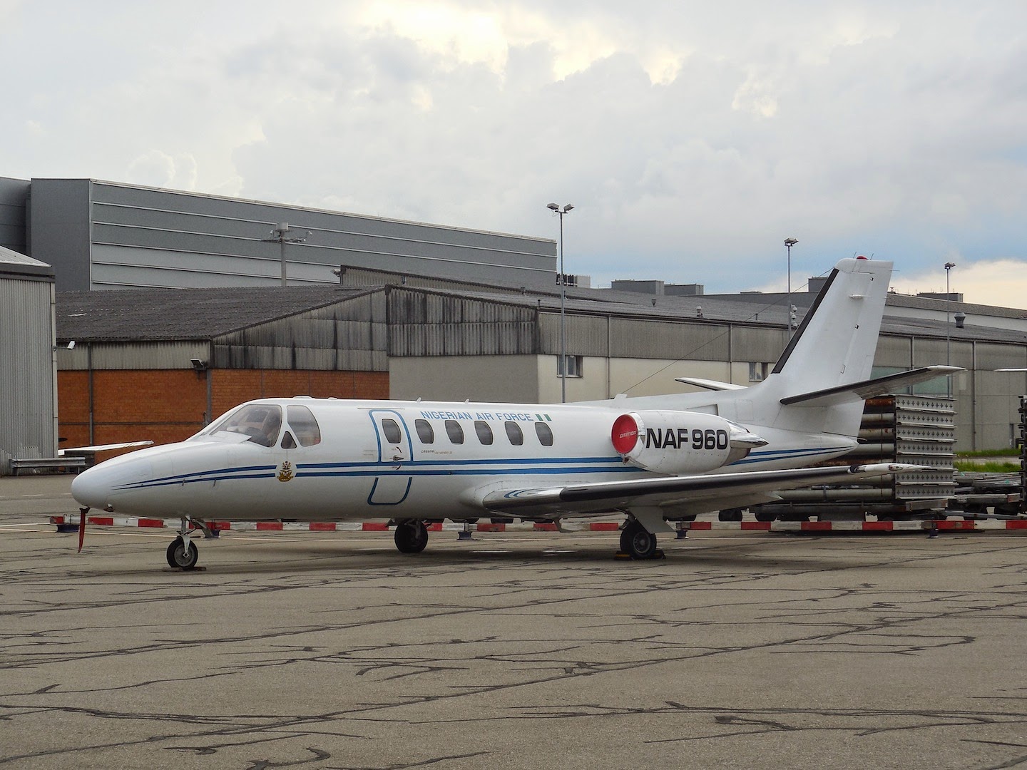 aerowing NAF960_Cessna 550 Citation 2_Nigerian Air Force_ZRH