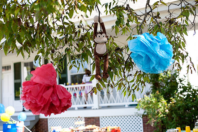 Kara s Party Ideas Curious George 1st Birthday Party  - 65
