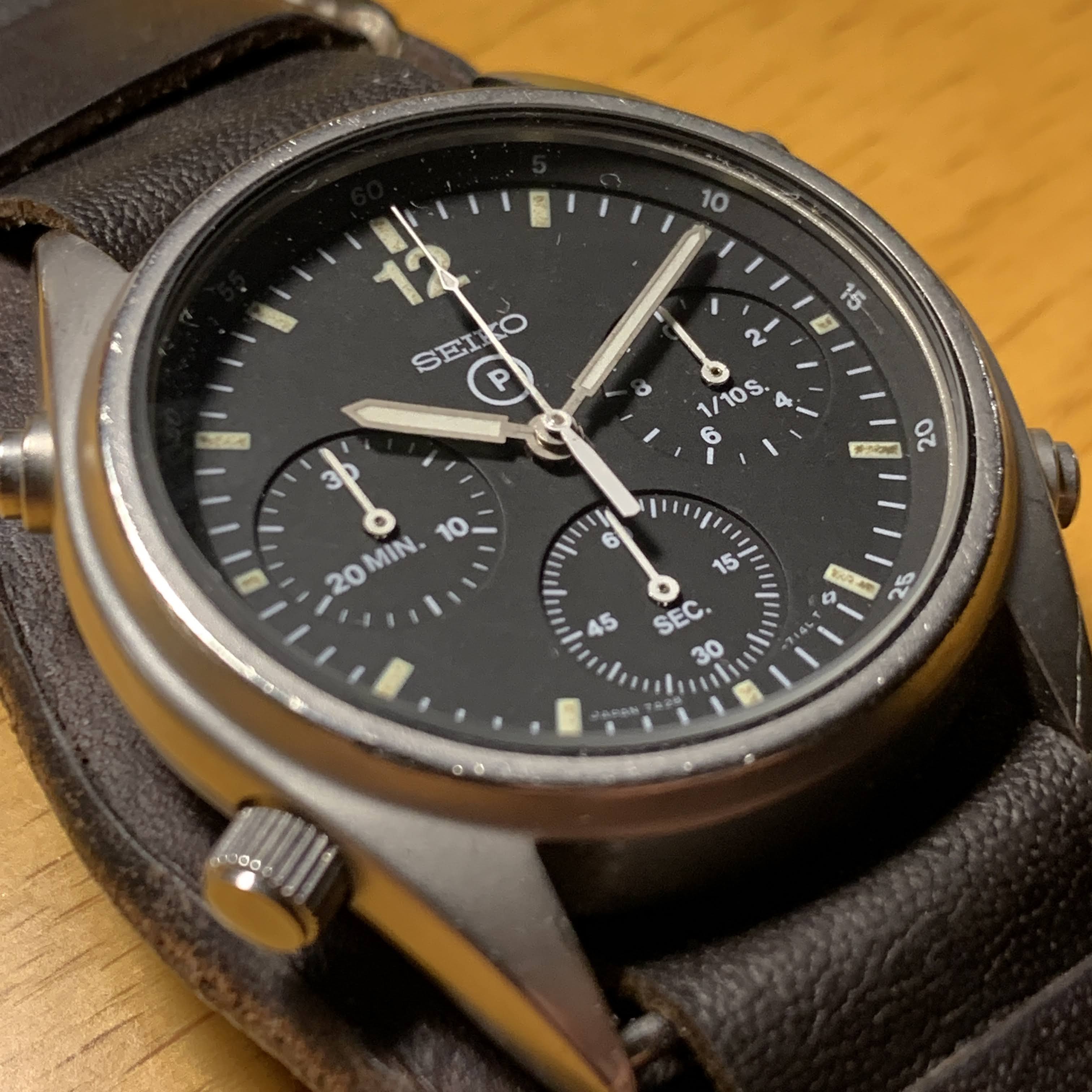 Harry's Vintage Seiko Blog: Seiko Gen 1 (1st Generation) 7A28-7120 Royal  Air Force flight crew issued military analog chronograph