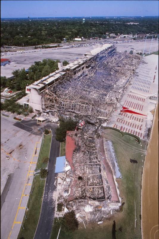 July 31,1985 -- Arlington Park Race Track Destroyed by Fire | Connecting the Windy City