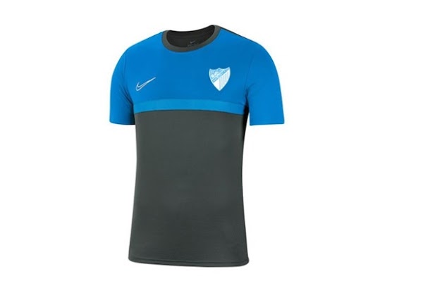 El Málaga muestra su nueva camiseta de entrenamiento de la temporada 2020/2021