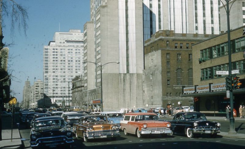 Old Photos from Montreal 1950s